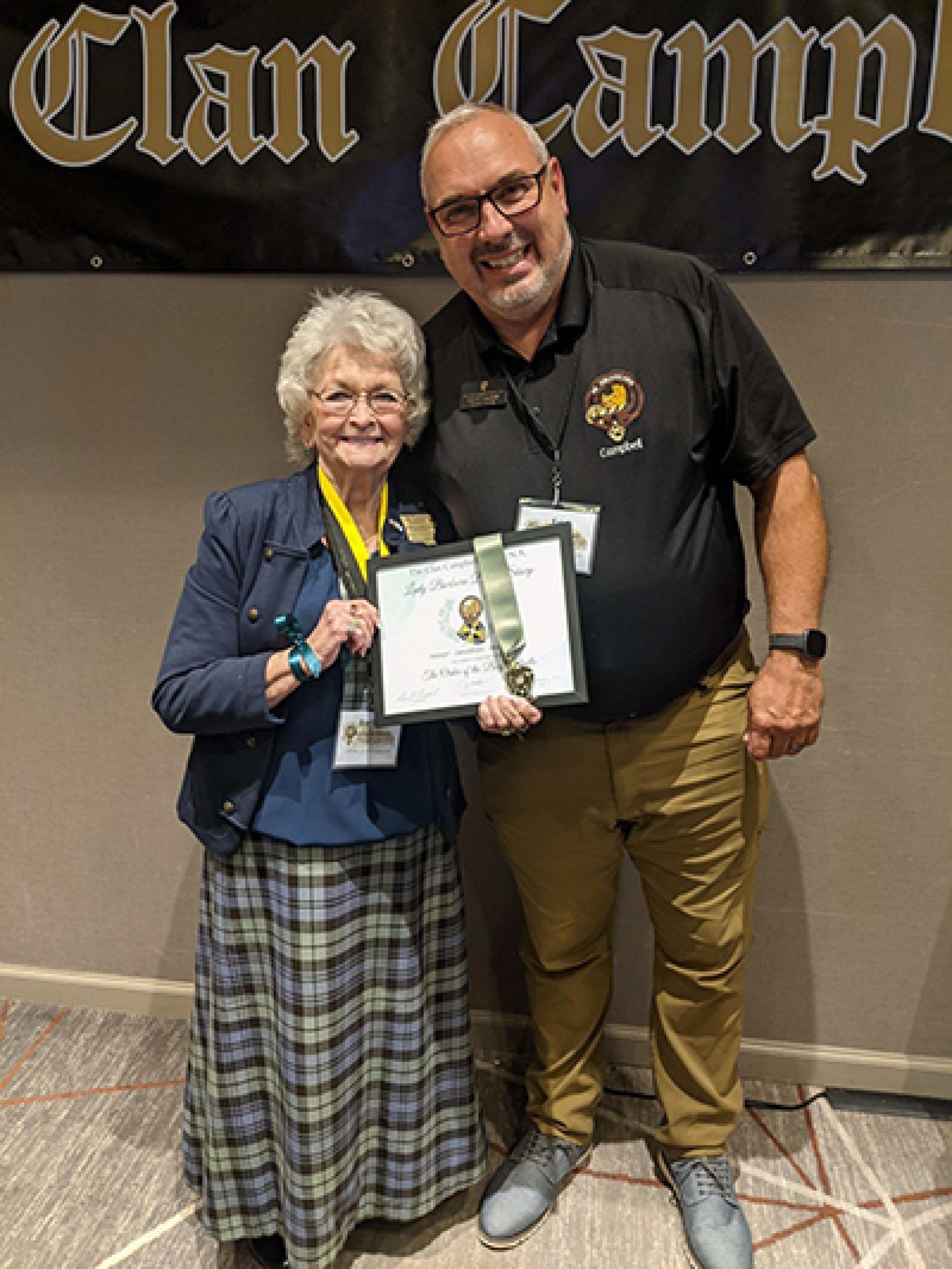 Barbara Burns Sharp of Arkansas, and CCSNA President Eric D. Campbell.