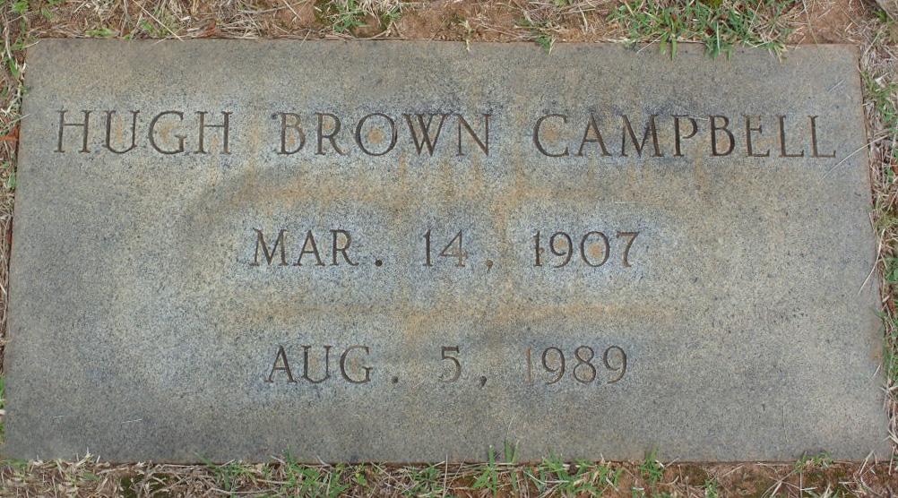 Judge Hugh Brown Campbell, Sr. Headstone